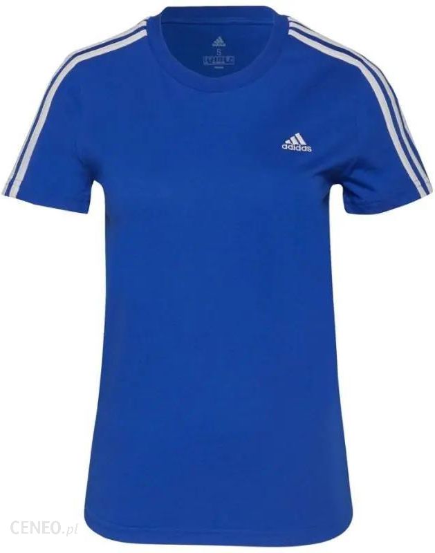 adidas Koszulka Loungewear Ess W Niebieski
