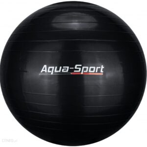 Aqua Sport Powerstrech Antiburst Piłka Rehabilitacyjna Gimnastyczna Czarny