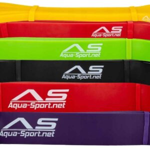 Aqua Sport Zestaw 6 Gum Powerstrech Superband Wielokolorowy