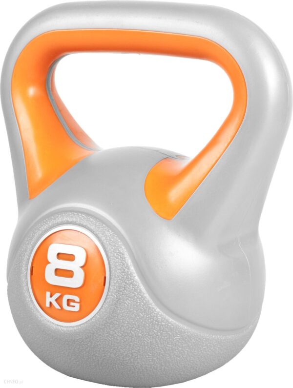 Gorilla Sports Kettlebell Treningowy Stylish 8kg Pomarańczowy