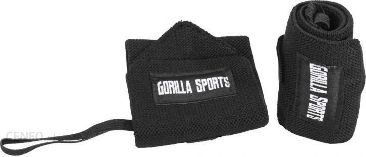 Gorilla Sports Ściągacze Na Nadgarstki Czarny