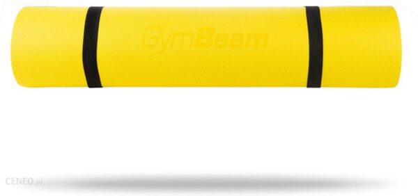 Gymbeam Mata Do Jogi Dual Yoga Mat Szaro Żółta Grey Yellow