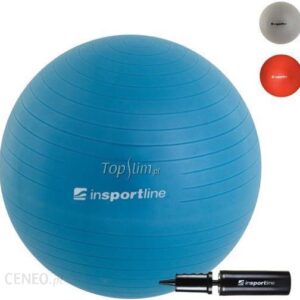 Insportline Fitness Top Ball Z Pompką 65Cm - Niebieski
