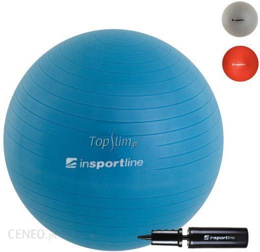 Insportline Fitness Top Ball Z Pompką 65Cm - Niebieski