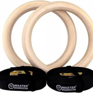 Master Drewniane Kółka Gimnastyczne (MAS4A330)
