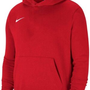 Nike Bluza Dla Dzieci Park 20 Fleece Pullover Hoodie Czerwona Cw6896 657 Czerwony