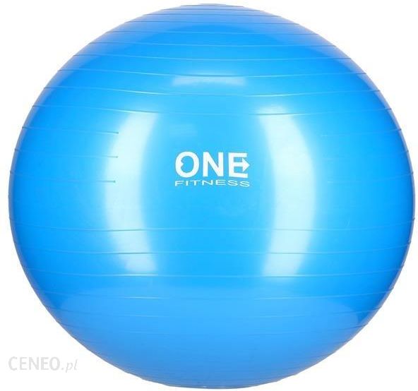 One Fitness Gym Ball 10 65Cm Blue Piłka Gimnastyczna
