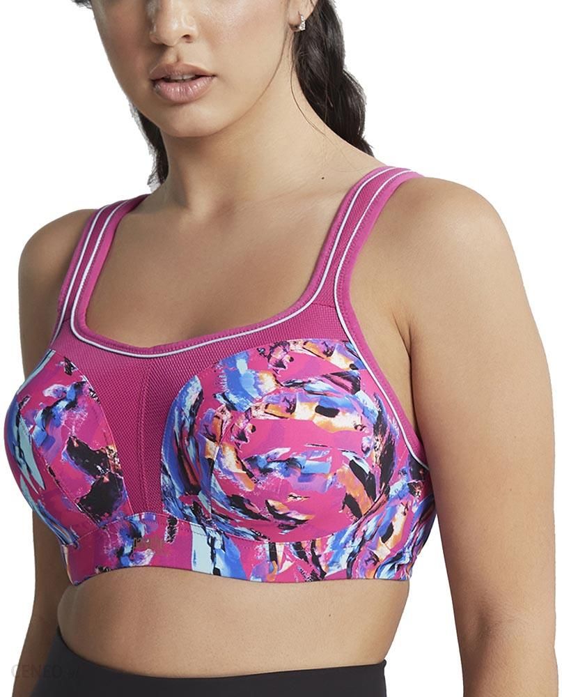 Panache Stanik Sport Wired Sports Bra Abstract Orchid Multikolor 5021AAbstractOrchi