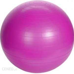 Piłka gimnastyczna do fitnessu jogi 55cm Różowa