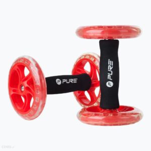 Pure2Improve Kółka Core Training Wheels Czerwony