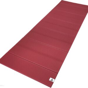 Reebok Mata Treningowa Do Yogi Folded Yoga Mat 6mm Czerwony