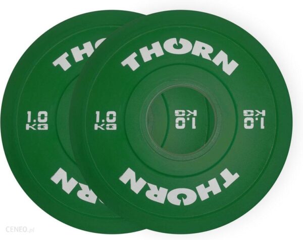 Thorn Fit Obciążenie Do Sztangi Fractional 2X1kg Zielony