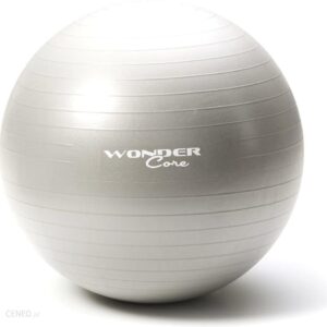 Wonder Core Piłka Gimnastyczna 75cm Szara