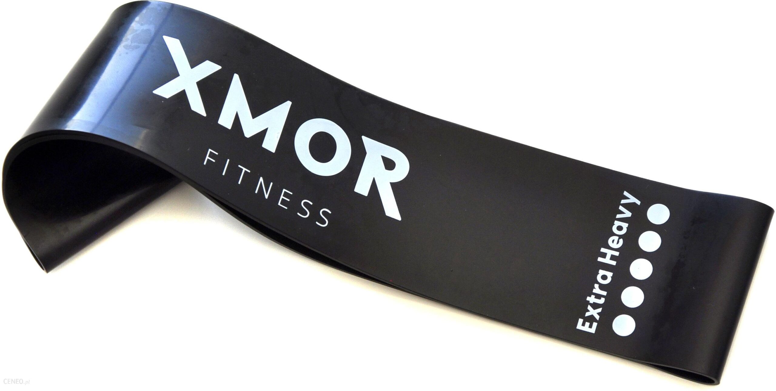 Xmor Fitness Guma Oporowa Mini Band Bardzo Ciężka Xmor Czarna