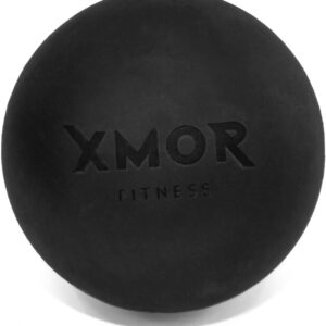 Xmor Fitness Piłka Do Masażu Lacrosse (Czarna)