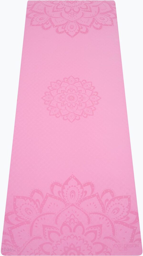 Yogadesignlab Mata Flow Pure Różowy 0.6cm